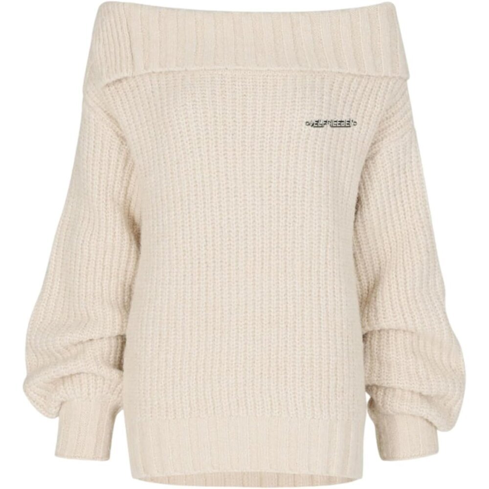 Women’s Oversized Knit Sweater Off Shoulder Soft Fall Winter Casual Trendy